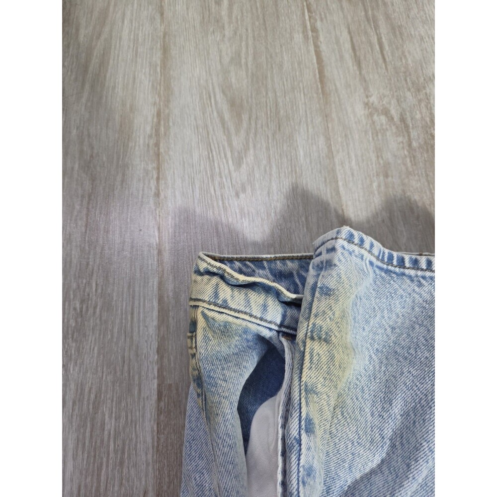 Abercrombie & Fitch The Loose High Rise Jeans Light Wash Straight Leg 26/2R GUC - Picture 5 of 12
